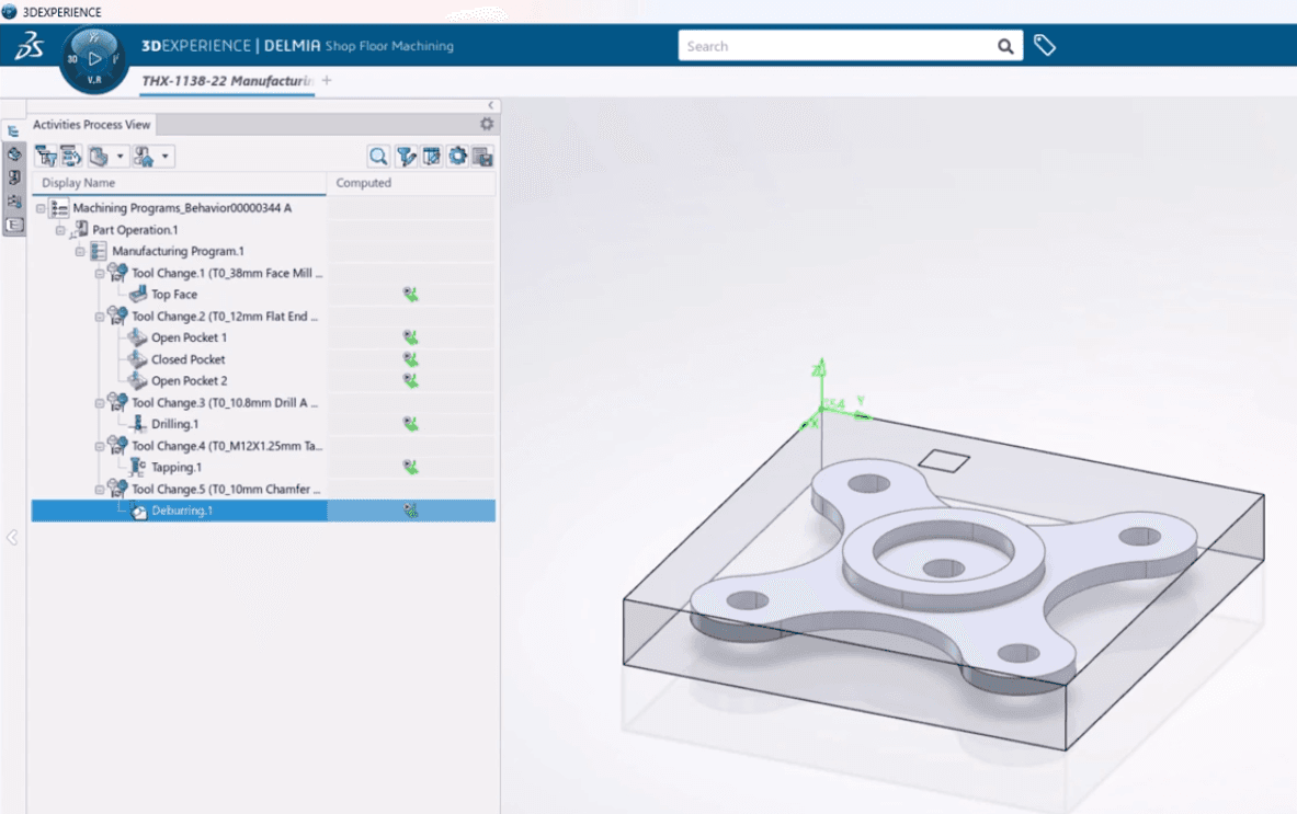 Associative CAD/CAM