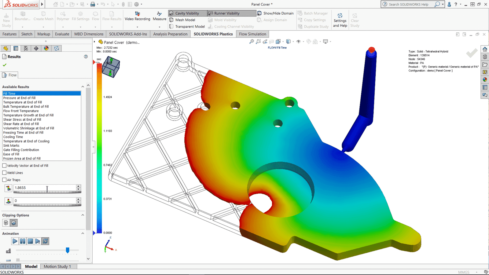Fill analysis